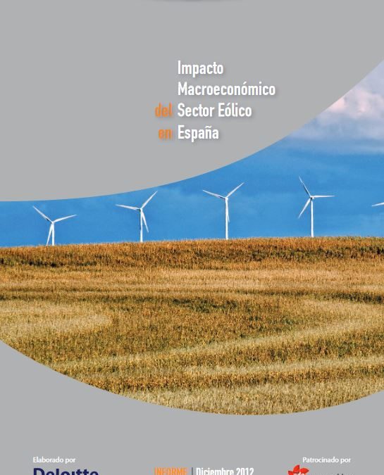 Estudio macroeconómico del sector eólico español. Actualización 2012