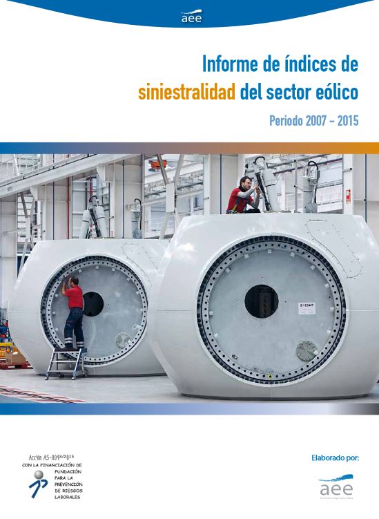 VI Informe de siniestralidad del sector eólico (2007-2015)