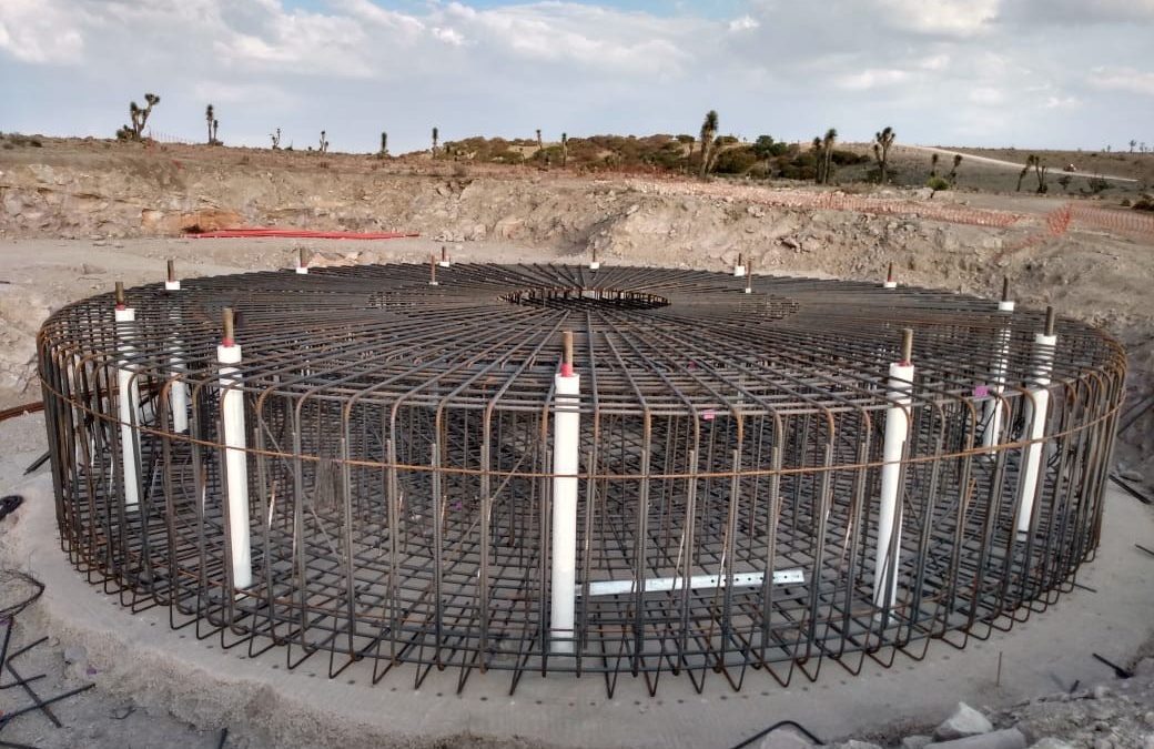 CTE Wind Ibérica realiza la primera cimentación de aerogenerador Rock-anchor en España