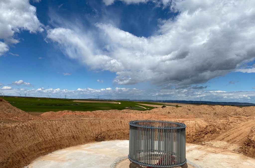 Endesa comienza la construcción de un parque eólico de 180 MW en Villar de los Navarros (Zaragoza)