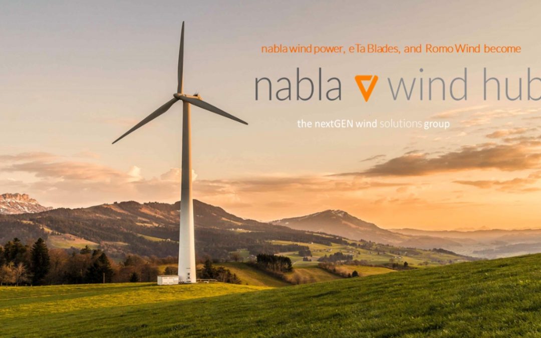nabla wind hub: La fusión de 3 empresas líderes en el sector eólico