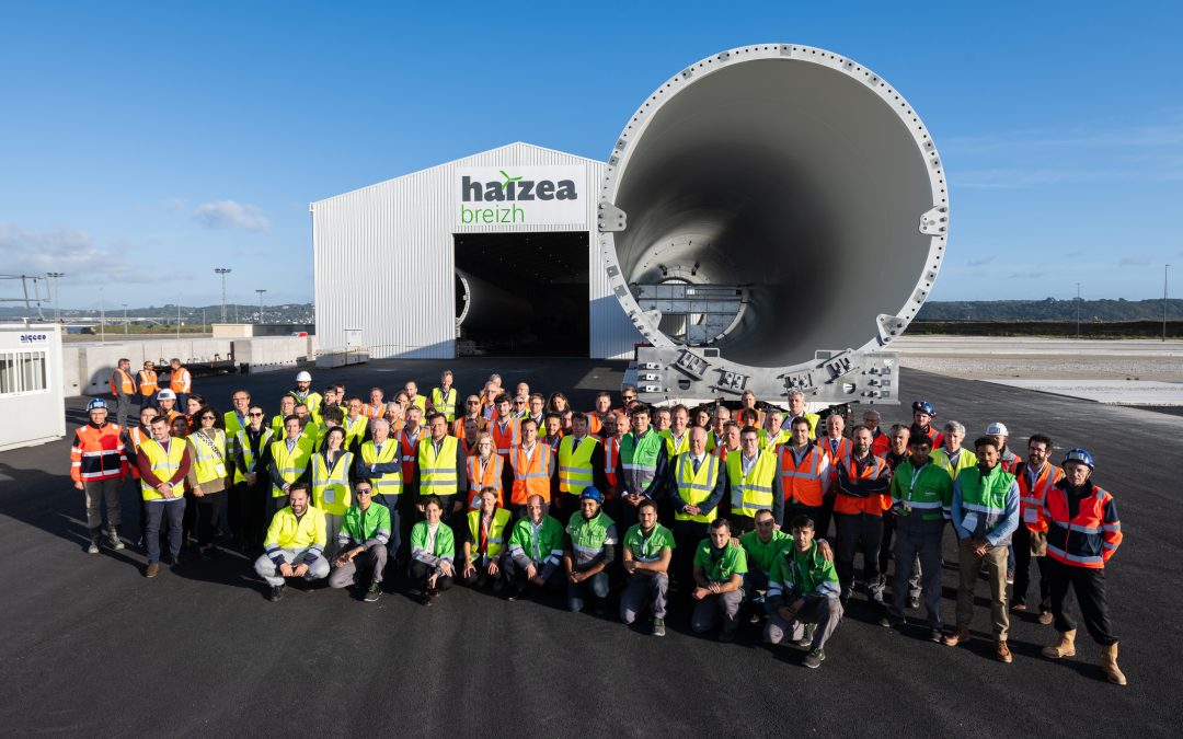 Haizea Breizh inaugura su nueva planta en el Puerto de Brest