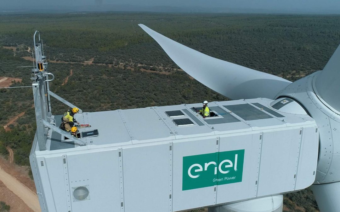 Las plantas eólicas más altas de Endesa en España empiezan a producir energía limpia