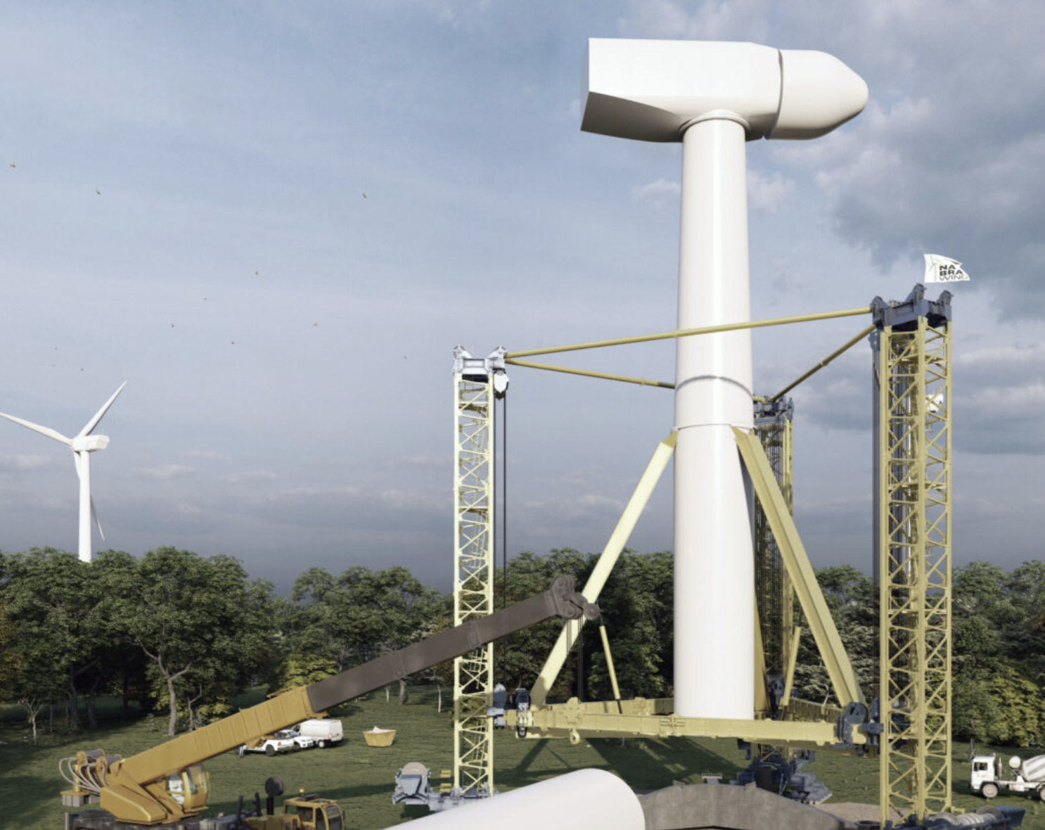 Nabrawind instala la turbina eólica más alta de África en un