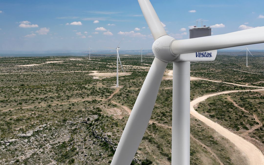 Vestas obtiene un pedido de 140 MW para los primeros proyectos del aerogenerador V163-4.5 MW en España 