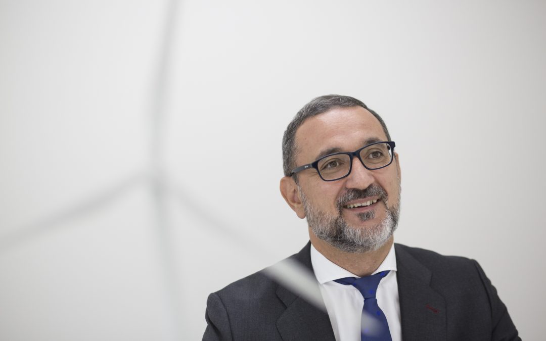 Juan Virgilio Márquez, director general de AEE, analiza las propuestas del sector eólico ante la próxima legislatura