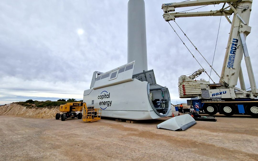 Capital Energy recibe los aerogeneradores de Siemens Gamesa para el parque eólico La Herrada, en Albacete