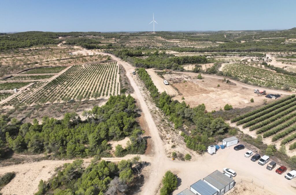 Naturgy inicia la construcción de un nuevo parque eólico en Cataluña y prevé alcanzar los 250 MW renovables en la Comunidad