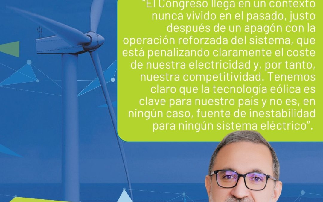 Más de 300 profesionales del sector energético analizan la situación actual del parque eólico nacional con la mirada puesta en los futuros escenarios