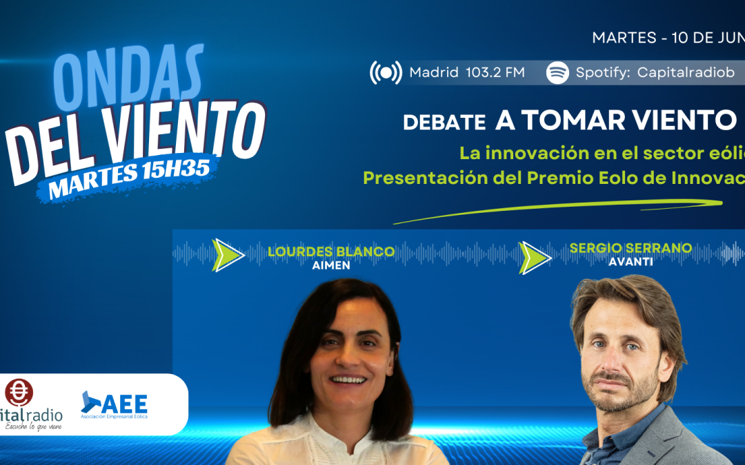 83º programa. La innovación en el sector eólico. Nuevos servicios y productos con la presentación del Premio Eolo de Innovación