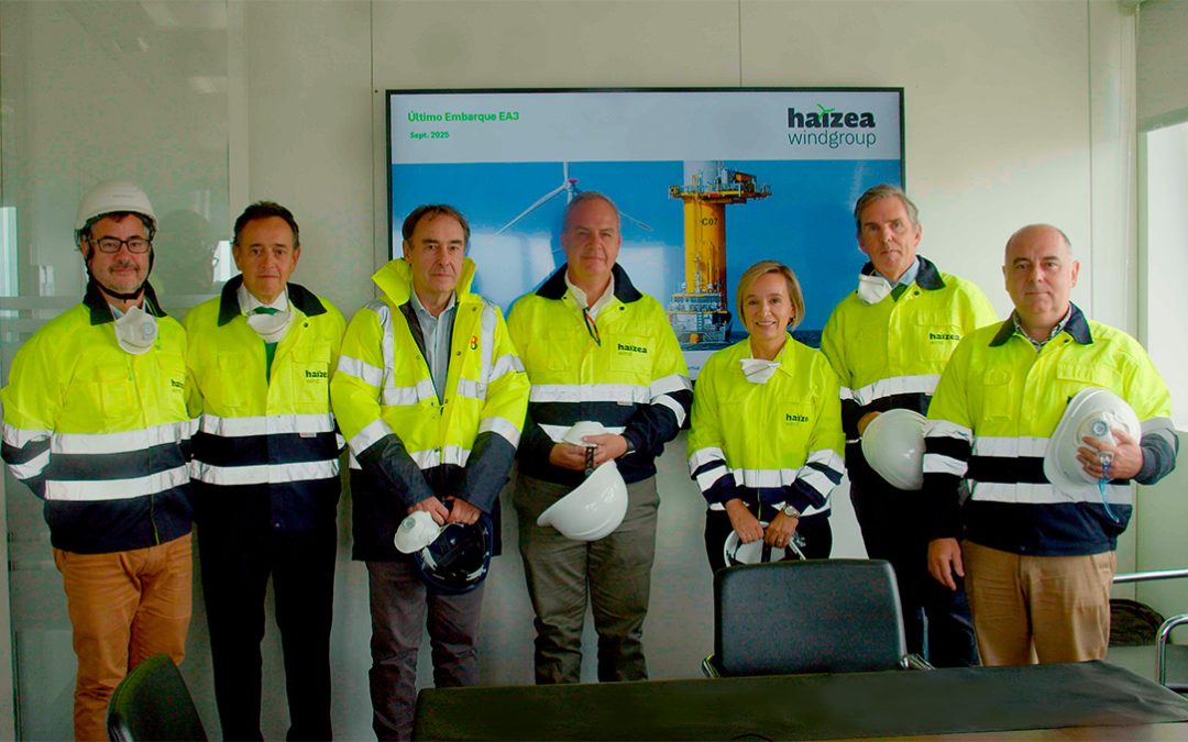 Haizea Wind Group entrega a Iberdrola los últimos monopilotes para el parque marino East Anglia