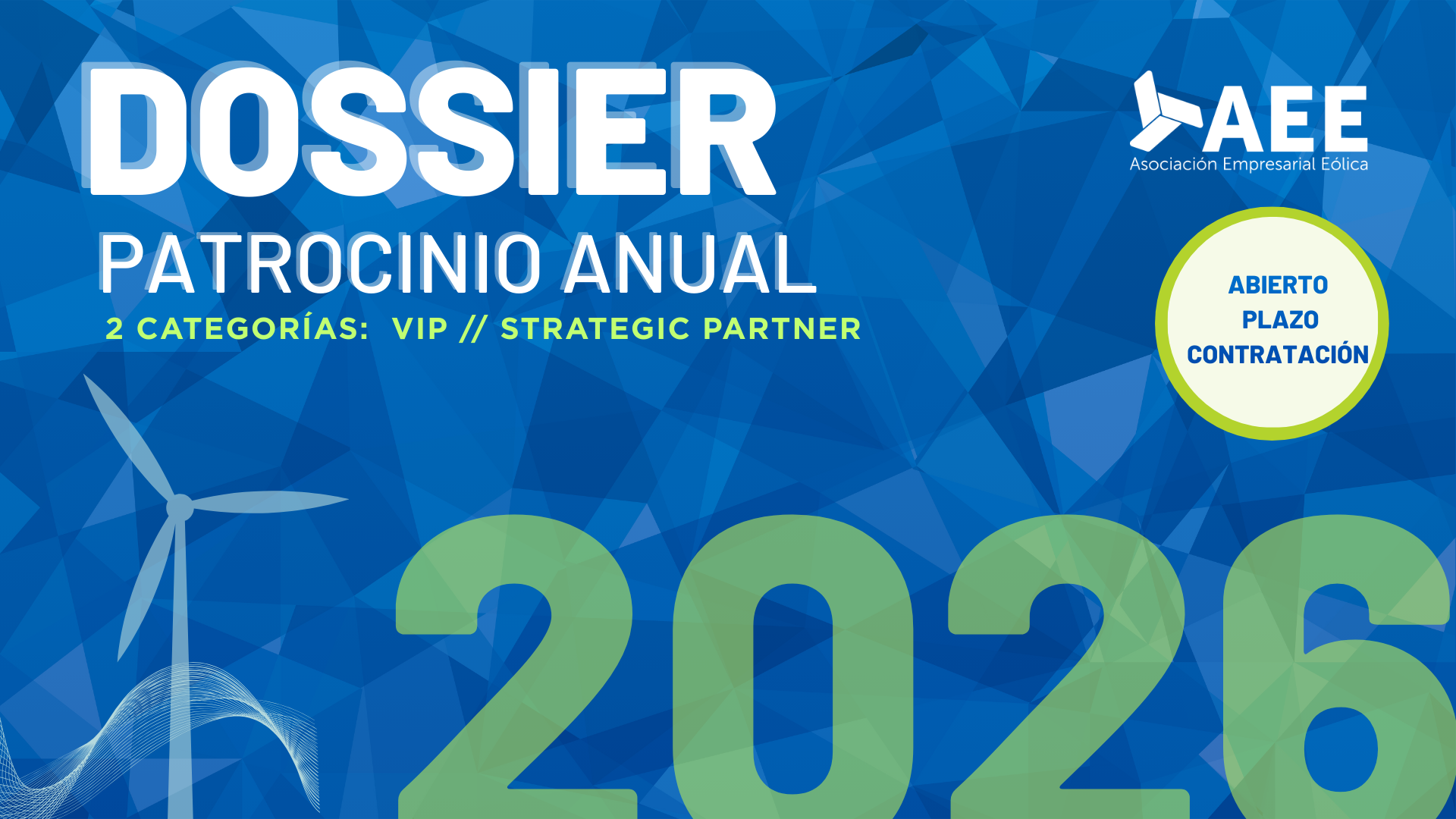 Dossier de Patrocinio Anual Eólico 2026