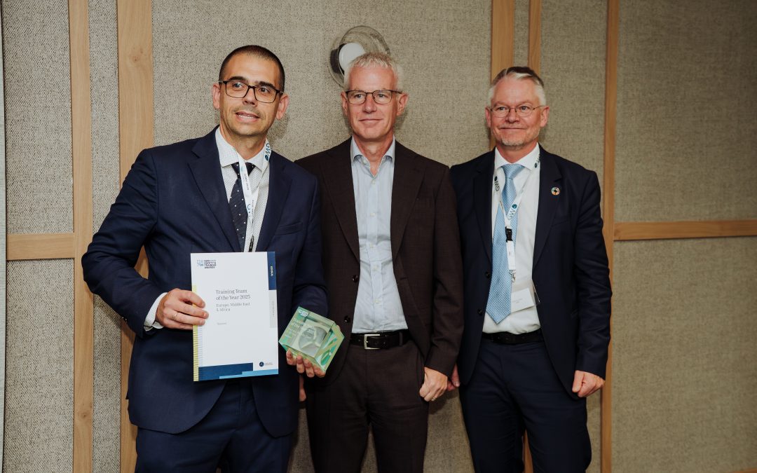 Tesicnor, ‘Training Team of the Year 2025’, referente internacional en formación eólica y seguridad laboral