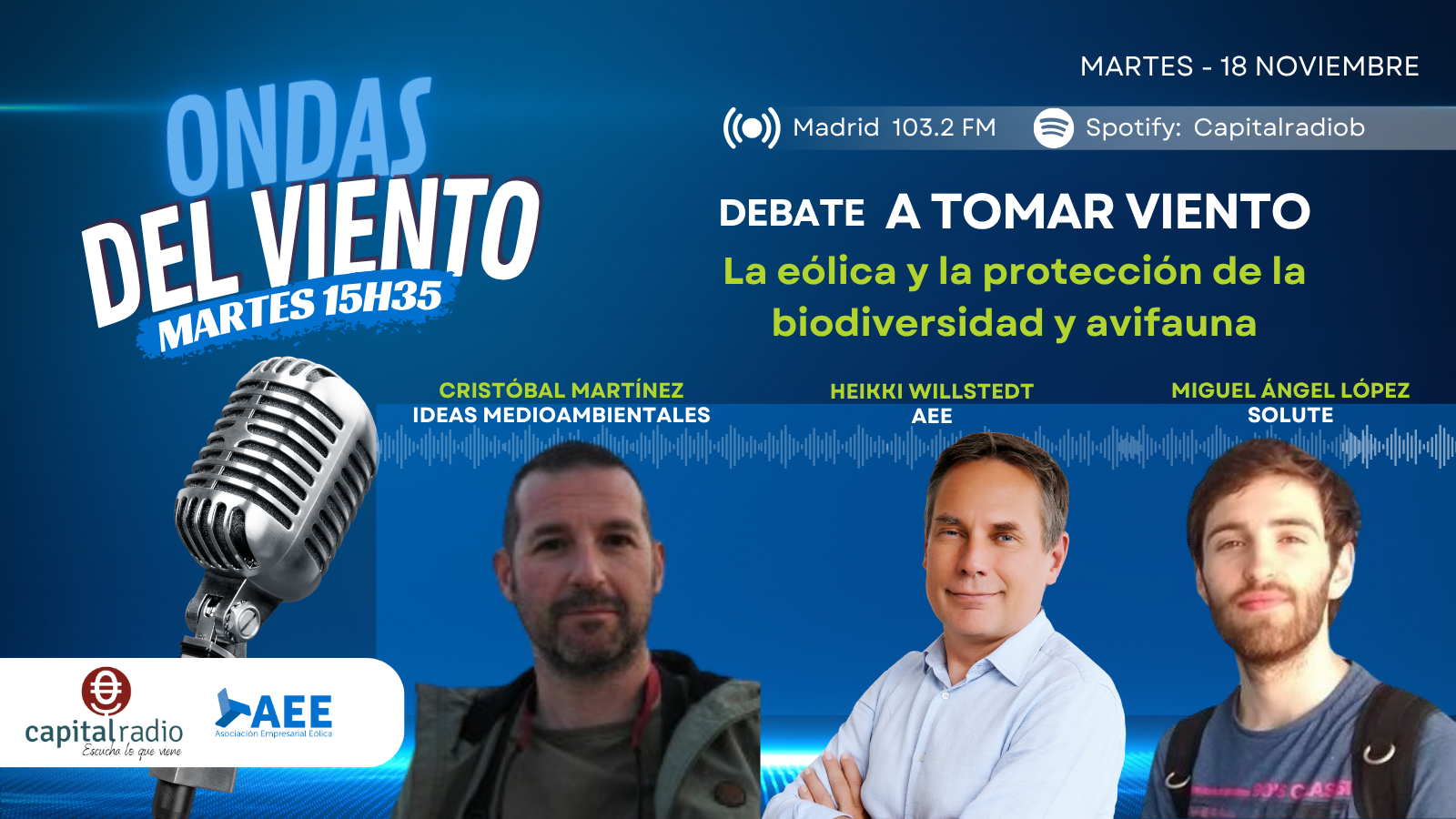 96º programa. La eólica y la protección de la biodiversidad y avifauna