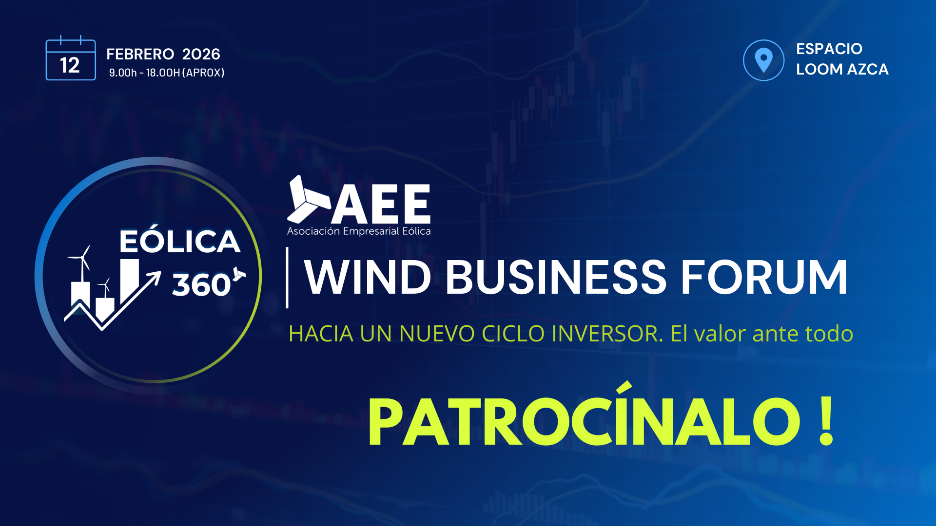 Dossier de Patrocinio Eólica 360º | Wind Business Forum