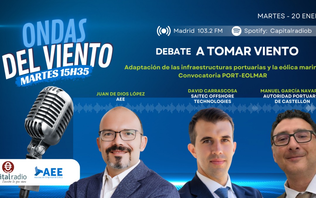 101º programa. Adaptación de las infraestructuras portuarias y la eólica marina. Convocatoria Port-Eolmar