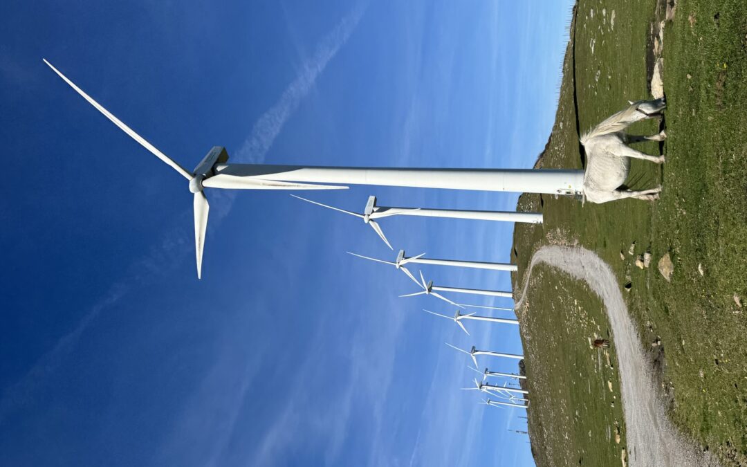 El parque eólico de Labraza será el primero en Euskadi con participación ciudadana y pionero en tecnología medioambiental