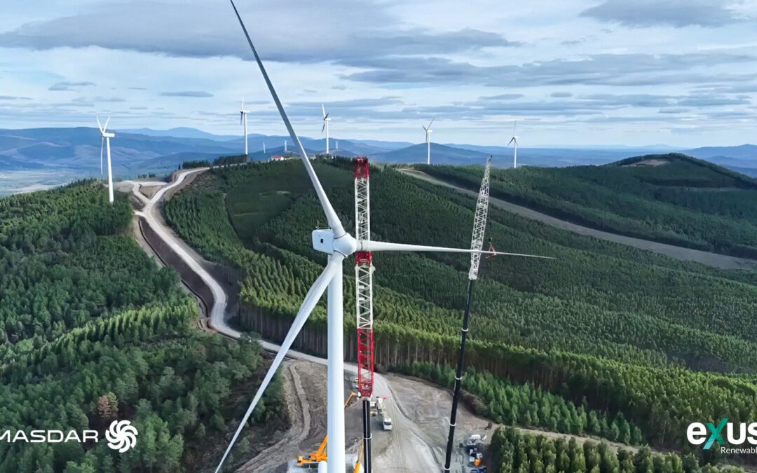 Exus Renewables adquiere una participación en el porfolio eólica de Masdar en Portugal
