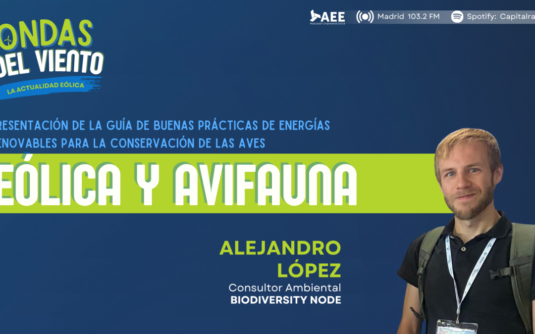 110º programa. Eólica y avifauna: presentación de la Guía de Buenas Prácticas de energías renovables para la conservación de las aves