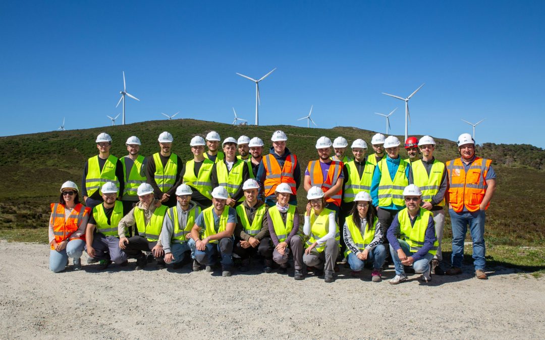 EDP, Vestas y AEE forman a jóvenes de zonas rurales como técnicos de operación y mantenimiento de parques eólicos